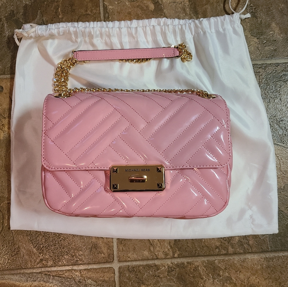 Michael Kors Pink Quilted Women's Bag